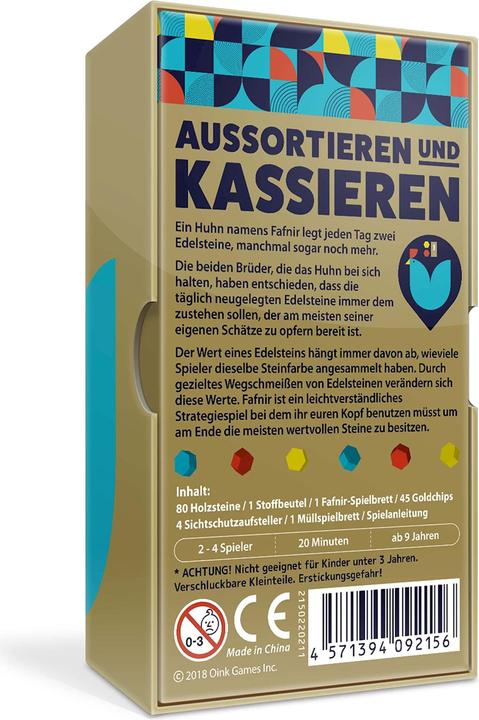 Produktbild Oink Games Fafnir, d (Deutsch, Französisch)