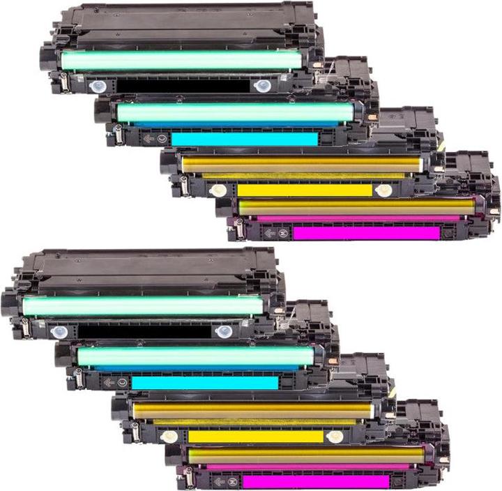 Produktbild Hermex Kompatibler Toner XL für HP Color LaserJet Enterprise M553n (M, Y, BK, C)