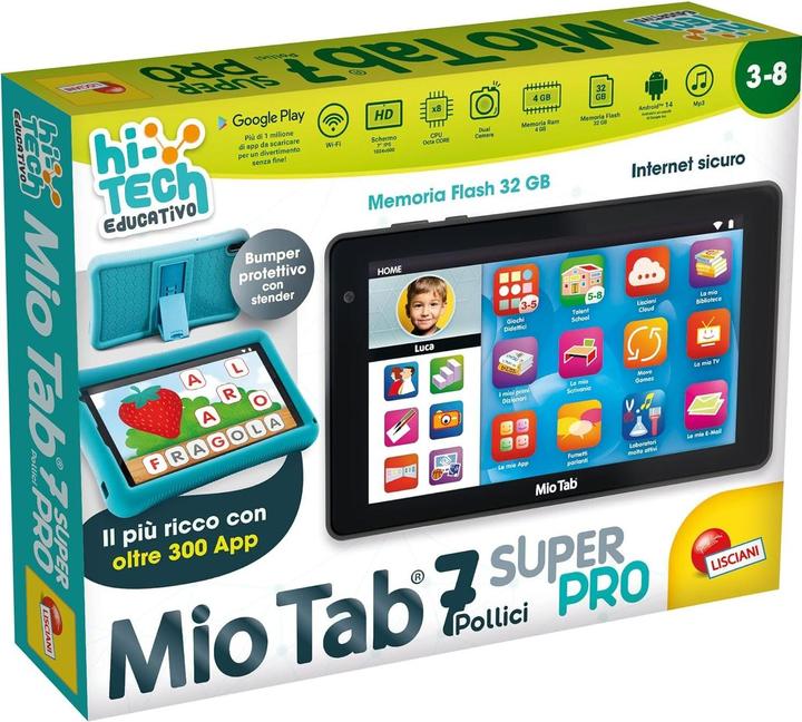 Actual product image Lisciani Hi Tech Educational Mio Tab 7 Super Pro (32 GB, Multicoloured)
