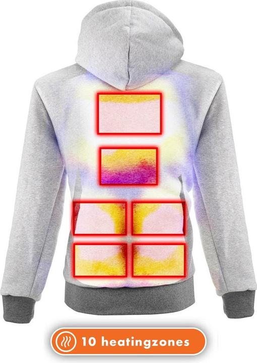 Actual product image Bertschat Heated Hoodie Dual Heating (3XL)