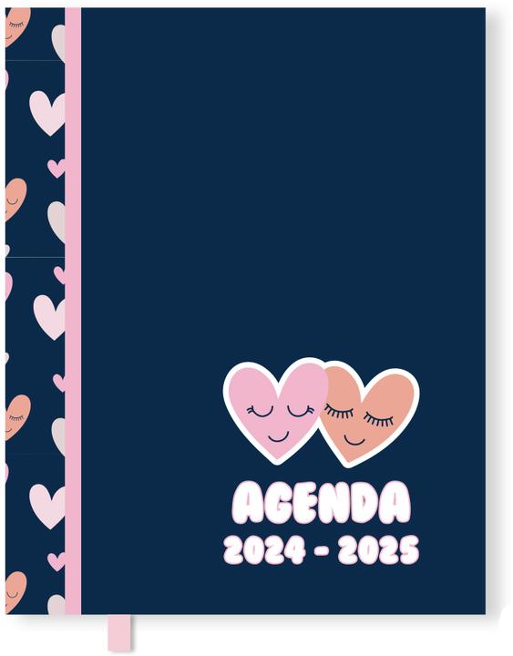 Image du produit Ancor Agenda des élèves 2024/2025 A5 118162 B'LOG HEARTS (A5)