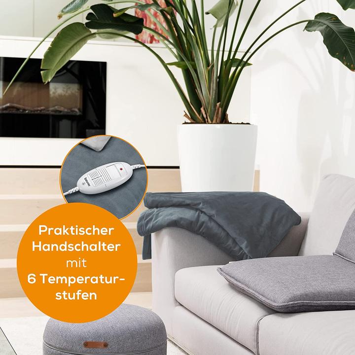 Produktbild Beurer HD 75 Dark Grey (130 x 180 cm)
