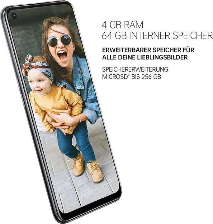 Image du produit OPPO A54 (64 Go, Noir fluide, 6.50", Double SIM, 48 Mpx, 5G)