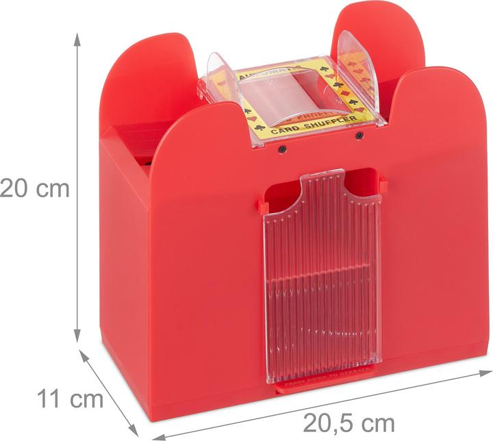 Actual product image Relaxdays Card shuffler