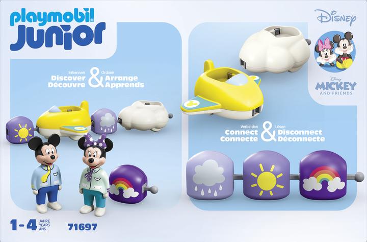 Actual product image Playmobil 71697 Playm. 1.2.3 & Disney: Mickey's & Minnie's (71697, Playmobil 1.2.3)