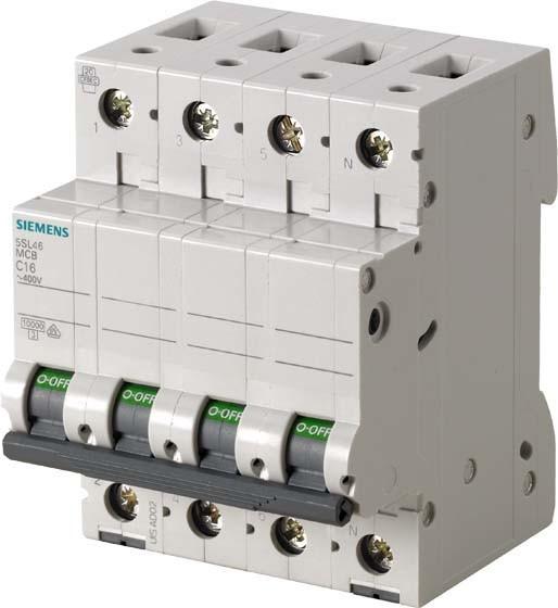 Actual product image Siemens Circuit breaker 5SL4616-6 1 pc.