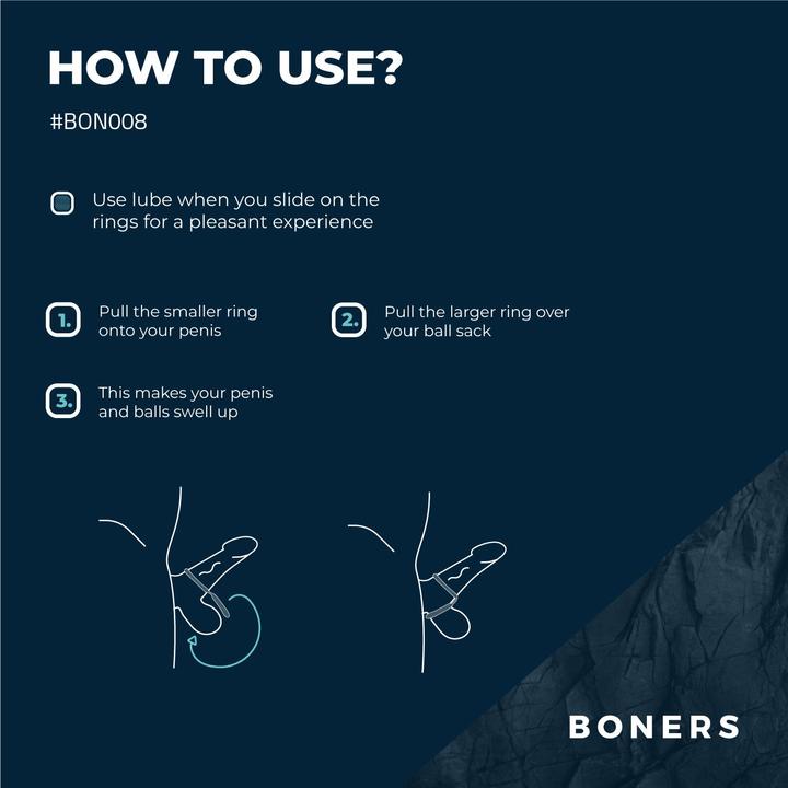 Produktbild Boners Classic Cock & Ball Ring (4 cm)