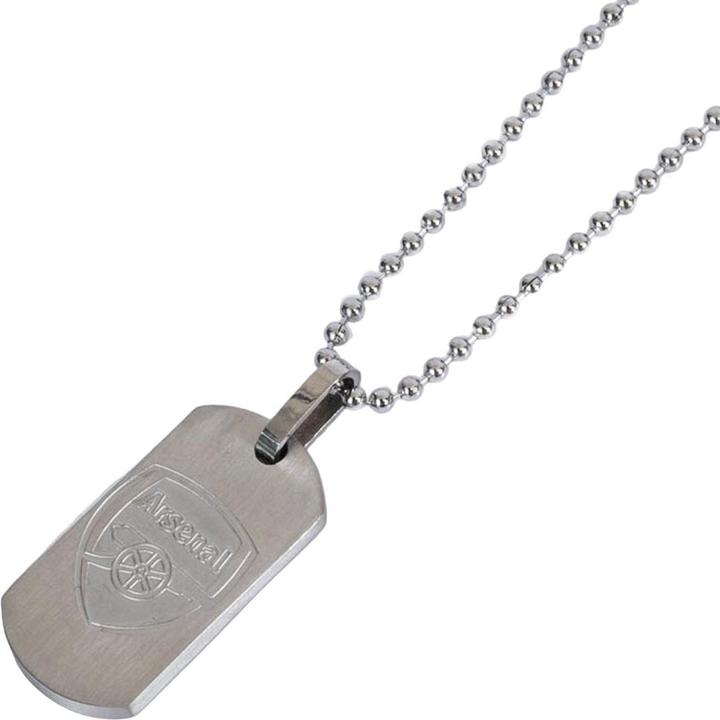 Produktbild Arsenal FC Erkennungsmarke und Kette Matt (100% synthetisches Material)