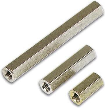 Actual product image METAL DISTANCE BOLT 12mm M3 - FEMALE / FEMALE (10 pcs.)
