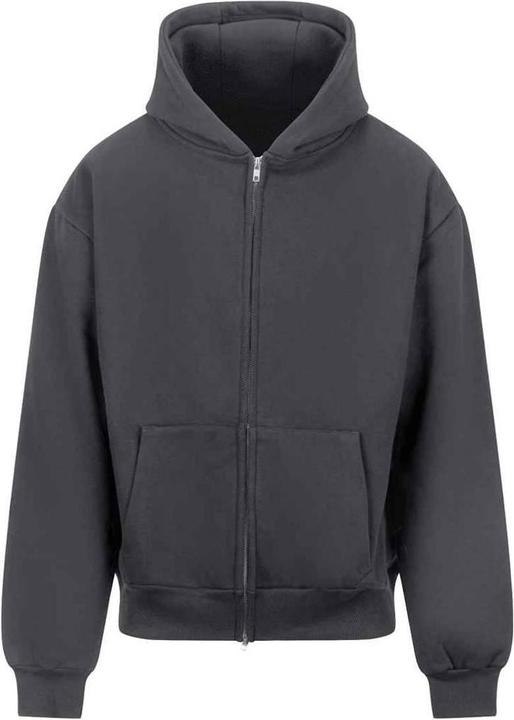 Actual product image Awdis Unisex Adult Signature Heavyweight Oversized Full Zip Hoodie (S)