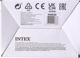 Actual product image Intex Battery pump Quick-Fill