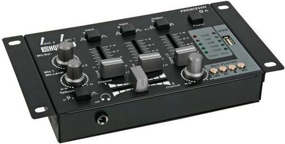 Produktbild Velleman Mischpult - 2 Kanäle + Usb-Eingang