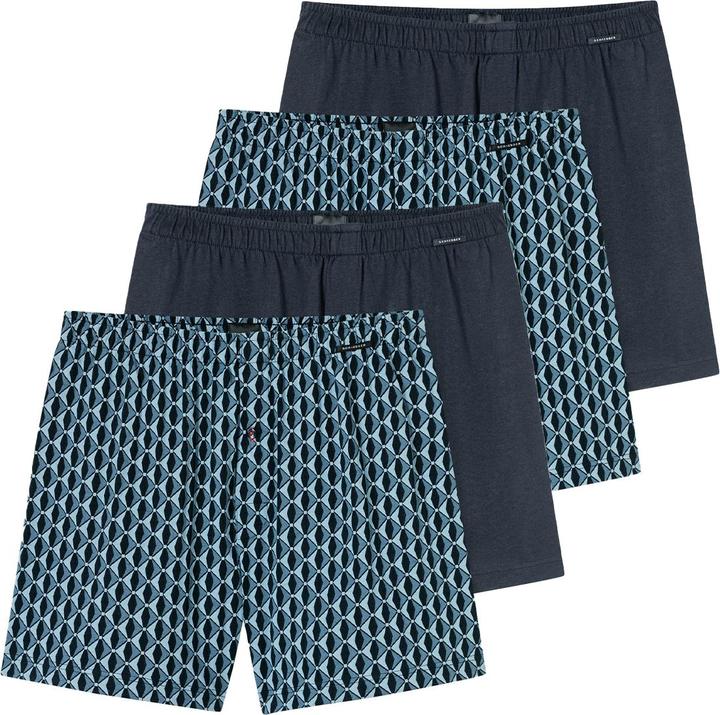 Produktbild Schiesser 4er Pack Singel-Jersey Boxershorts (M, 4er Pack)