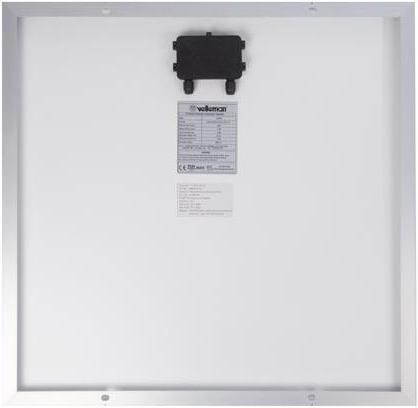 Actual product image Velleman Polycrystalline Solar Panel 60 W 12 V (60 W, 4.60 kg)