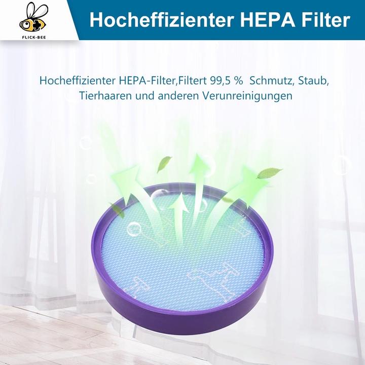 Actual product image Europart Motor protection filter like dyson 917819-01 154mmØ for hoover