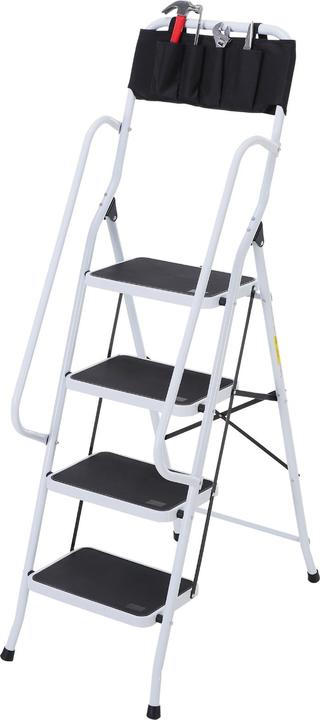 Immagine prodotto Homcom Scaletta con portautensili (Stile, 50 cm)