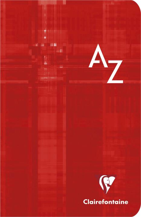 Produktbild Clairefontaine Register A - Z (Spezial, Kariert, Harter Einband)