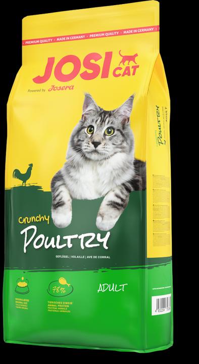 Produktbild Josera Cat food JosiCat Crunchy poultry 10kg (Adult, 1 Stk., 10000 g)