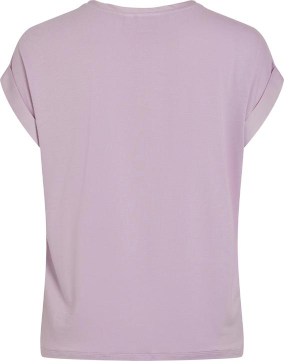 Actual product image Vila Round neckline top with short sleeves (34)