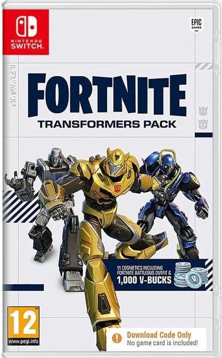 Immagine prodotto Epic Fortnite: Pacchetto Transformers (Codice in scatola) (Switch, Switch Lite, Switch OLED, EN)