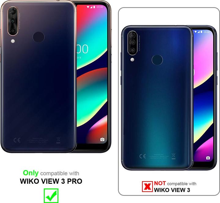 Actual product image Cadorabo Case for WIKO VIEW 3 PRO with belt clip (Wiko View 3 Pro)
