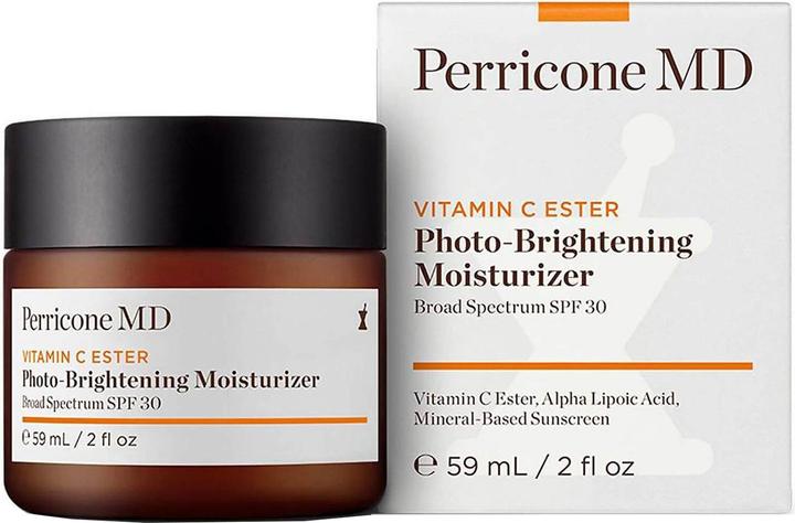 Immagine prodotto Perricone MD Vitamin C Ester Photo-Brightening Moisturizer Broad Spectrum SPF 30 (59 ml, Crema da giorno, SPF 30)