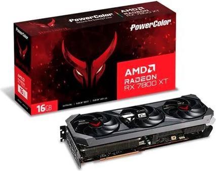 Actual product image Powercolor Radeon RX 7800 XT (16 GB)