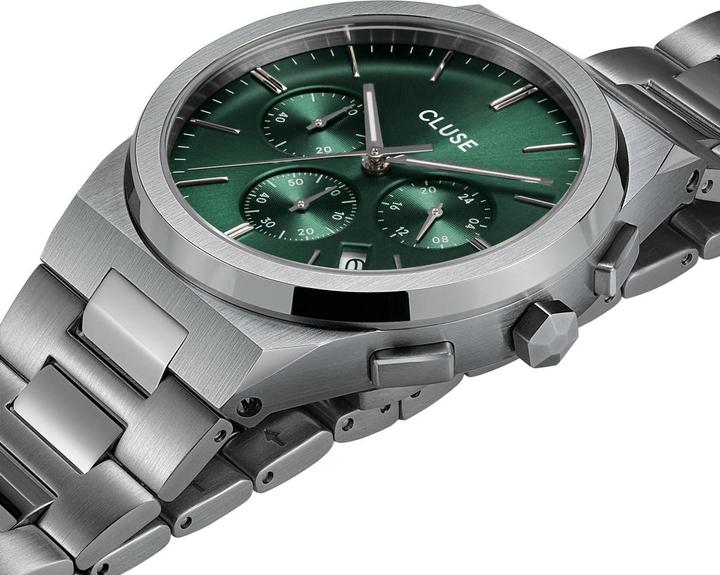 Produktbild Cluse Vigoureux Chrono Silver (Chronograph, 40 mm)