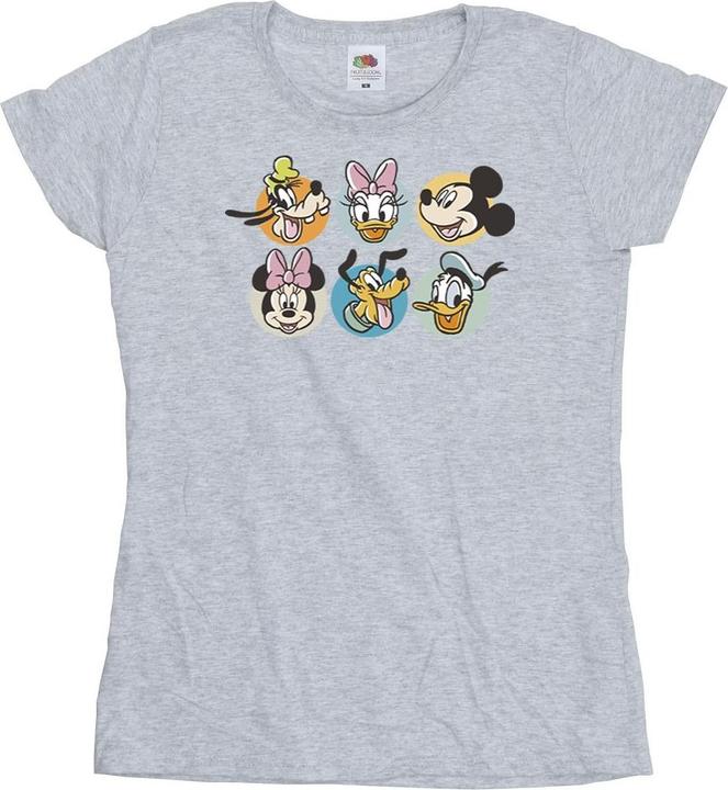 Immagine prodotto Disney Mickey Mouse And Friends Faces Maglietta Donna (S)