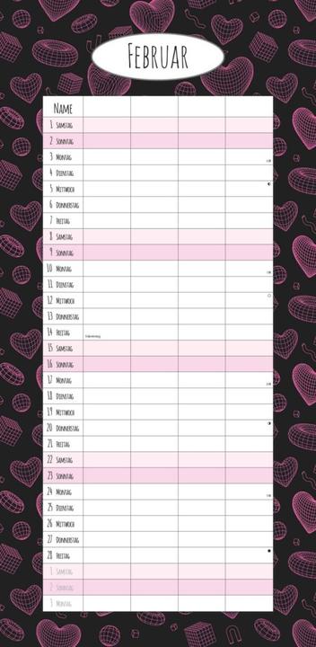 Produktbild Alpha Edition Familienplaner Deluxe 2025 Familienkalender, 22x45cm, Kalender mit 4 Spalten für (22 x 45 cm, Deutsch)