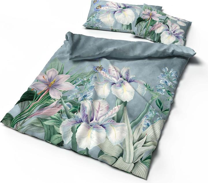 Image du produit Lotus Bettwaren Création Literie Satin Iris (Housse de couette, 240 x 240 cm)