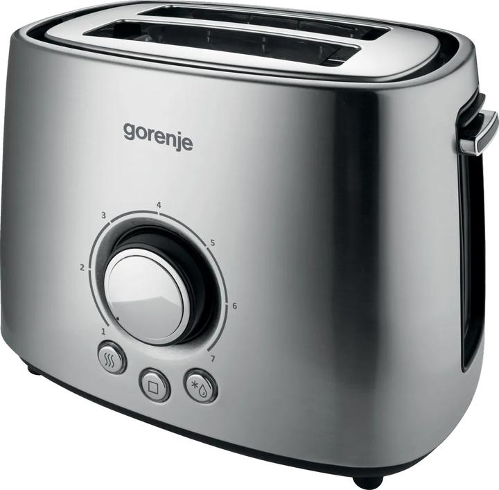 Actual product image Gorenje T1000E Toaster, Power 1000 W, Stainless Steel