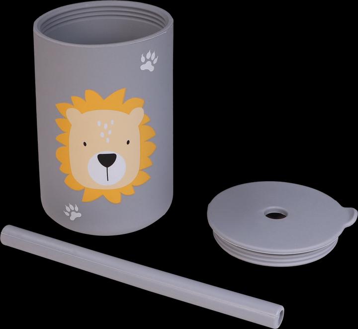 Immagine prodotto Tryco Baby Tazza in silicone con cannuccia Lion