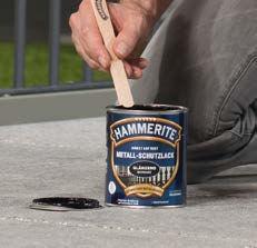 Actual product image Hammerite Metal protective lacquer hammer blow (750 ml, Red)