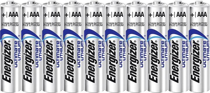 Produktbild Energizer Ultimate Lithium Micro (10 Stk., AAA, 1250 mAh)
