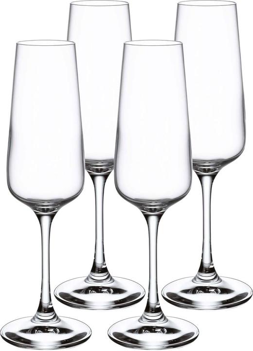 Produktbild Villeroy & Boch Sektglas Set 4tlg Ovid (25 cl, 4 Gläser, Sektgläser)