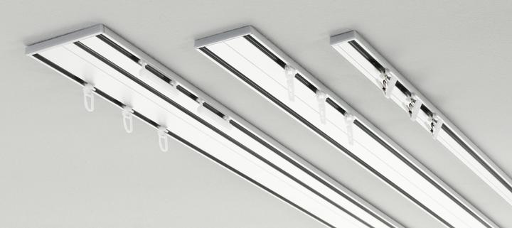 Image du produit Gardinia Rail de rideau en aluminium