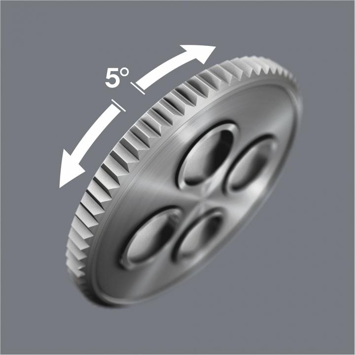 Immagine prodotto Wera 8100 SA 6 Zyklop Speed Ratchet Set (13 mm, 11 mm, 12 mm, 10 mm)