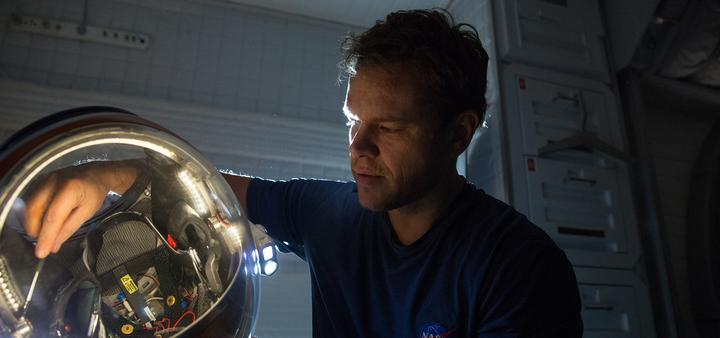 Actual product image The Martian Save Mark Watney (DVD, 2015, German)