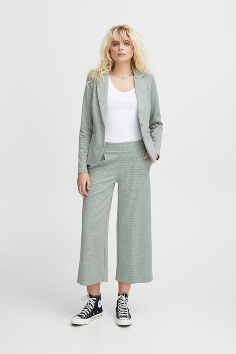 Actual product image Ichi IHKATE CAMELEON CROPPED WIDE PA 20118223 (S)