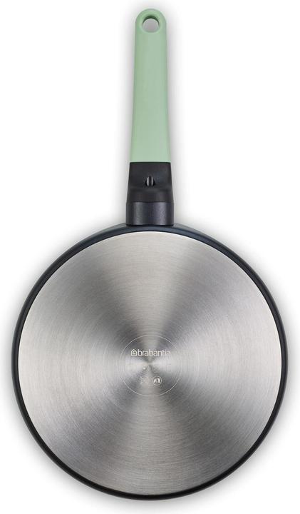 Immagine prodotto Brabantia Padella per crêpes Tasty+ 25 cm, nero/verde giada (25 cm, Padella di crêpe, Alluminio)