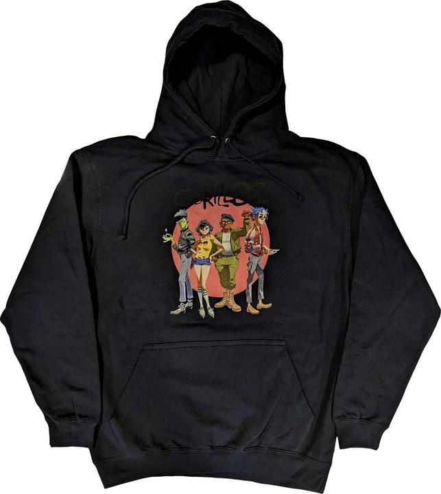 Image du produit Gorillaz Group Circle Rise (Sweat à capuche) (XXL)