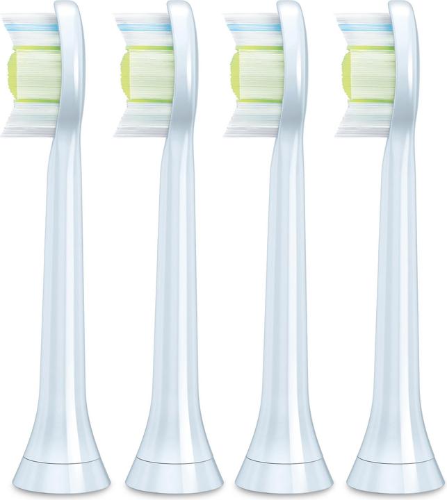 Actual product image Philips Sonicare Standard brush heads for sonic toothbrush HX6064/07 (4 x)
