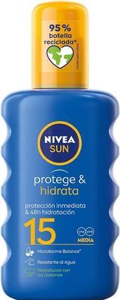 NIVEA Sun Schutz Und Pflege Spray Spf15 200ml (Sonnenspray, SPF 15, 200 ml)