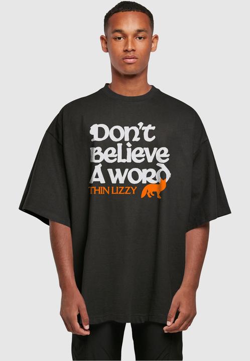 Immagine prodotto Merchcode Thin Lizzy - Dont Believe A Word - T-shirt Fox Huge - 160171 (XXL)