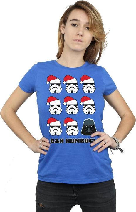 Immagine prodotto Star Wars Christmas Humbug Maglietta Donna (XXL)