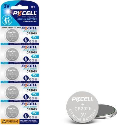 Actual product image Pkcell Batteries CR2032 Set of 5 (5 pcs., CR2032, CR2025, 170 mAh)