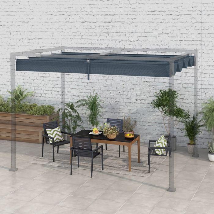 Immagine prodotto Swisshandel24 Tetto di ricambio per pergola, circa 3 x 2,5 m Copertura ombreggiante per pergola, tetto per (286 cm, 245 cm)