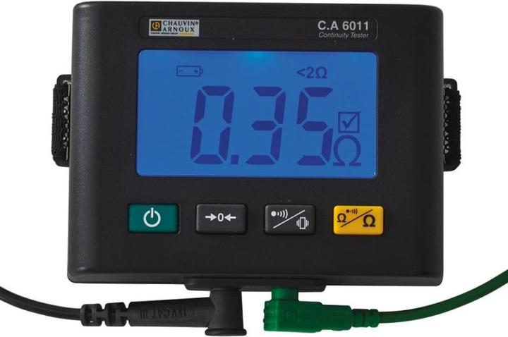 Produktbild Chauvin Arnoux C.A 6011 Set Isolationsmessgerät 200Ω (CAT IV 300V)