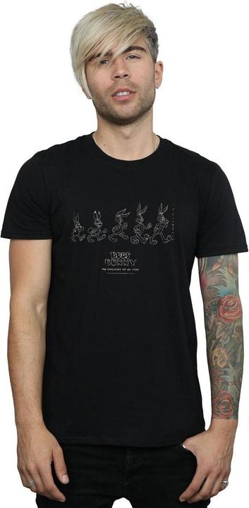 Produktbild Looney Tunes Bugs Bunny Evolution TShirt (S)
